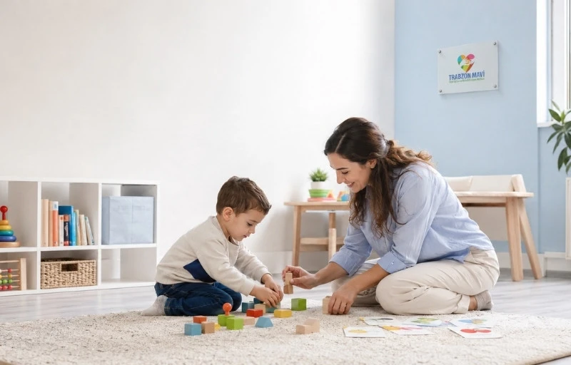 Trabzon Mavi Özel Eğitim ve Rehabilitasyon Merkezi’nde Floortime yaklaşımıyla oyun temelli etkileşim